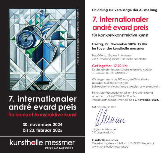 r. bartholdt, Ausstellung Messmerhalle 2024